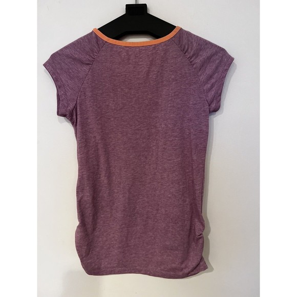 Nike Woman's Dri-Fit Pink with White Short Sleeve T-Shirt - Size Large - Picture 6 of 6